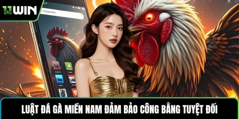 Luật đá gà miền Nam đảm bảo công bằng tuyệt đối