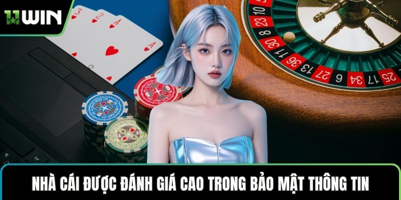 Nhà cái được đánh giá cao trong bảo mật thông tin